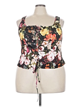 Shein Curve Sleeveless Blouse