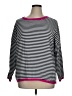 Dokotoo Stripes Pink Black Pullover Sweater Size XL (estimated) - photo 1