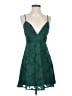 Lulus 100% Polyester Green Cocktail Dress Size S - photo 1