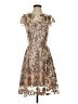 Milly 100% Nylon Tan Cocktail Dress Size 0 - photo 1