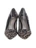 Ann Taylor 100% Leather Animal Print Brown Heels Size 6 1/2 - photo 2