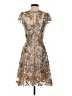 Milly 100% Nylon Tan Cocktail Dress Size 0 - photo 2