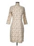 J. McLaughlin Tweed Ivory Casual Dress Size L - photo 1