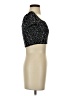 Shein Black Short Sleeve Top Size 2 - photo 4