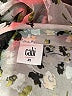 CAbi 100% Polyester Floral Silver 3/4 Sleeve Blouse Size XS - photo 7