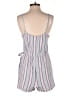 Jack by BB Dakota 100% Rayon Stripes Gray Romper Size M - photo 2