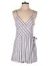 Jack by BB Dakota 100% Rayon Stripes Gray Romper Size M - photo 1