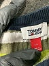 Tommy Jeans 100% Cotton Stripes Green Pullover Sweater Size S (kids) - photo 3