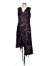 DKNY 100% Polyester Paisley Purple Cocktail Dress Size 12 - photo 1