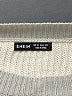 Shein 100% Acrylic Stripes Silver Turtleneck Sweater Size XS - photo 7