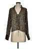 Express 100% Polyester Gold Long Sleeve Blouse Size S - photo 1