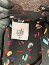 CAbi 100% Polyester Print Black Long Sleeve Blouse Size M - photo 7