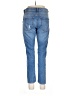 Express Jeans Solid Blue Jeans Size 10 - photo 2