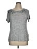Apt. 9 Gray Short Sleeve Top Size XL (petite) - photo 1