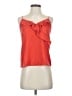 J.Crew 100% Polyester Red Sleeveless Top Size 2 (petite) - photo 1