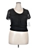 Assorted Brands Black Short Sleeve Top Size 2X - photo 1