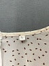 Unbranded Polka Dots Ivory White Romper Size L - photo 4