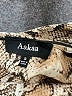 AaKaa 100% Polyester Paisley Tan Casual Dress Size S - photo 8