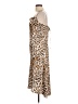 Woolworths Animal Print Brown Cocktail Dress Size 12 - photo 5