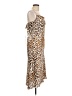 Woolworths Animal Print Brown Cocktail Dress Size 12 - photo 4
