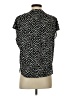 Amour Vert 100% Viscose Polka Dots Black Short Sleeve Blouse Size XS - photo 2