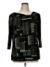 Vikki Vi Black 3/4 Sleeve Top Size XL (estimated) - photo 1