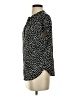 Amour Vert 100% Viscose Polka Dots Black Short Sleeve Blouse Size XS - photo 5