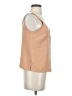 Code x Mode 100% Polyester Tan Sleeveless Blouse Size S - photo 4