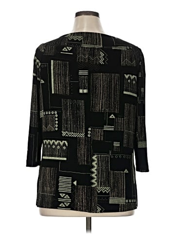 Vikki Vi 3/4 Sleeve Top (view 2)