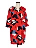 Boden 100% Polyester Floral Red Casual Dress Size 6R - photo 1