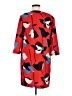 Boden 100% Polyester Floral Red Casual Dress Size 6R - photo 2