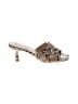 Elodie Animal Print Ivory Sandals Size EU 40 - photo 1
