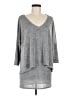 Joseph Ribkoff Gray 3/4 Sleeve Top Size 8 - photo 1