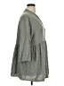 Dex Gray 3/4 Sleeve Button-Down Shirt Size 1X - photo 4