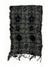 Assorted Brands 100% Viscose Black Gray Scarf One size - photo 2