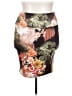 Torrid Print Brown Casual Skirt Size 2X Plus (2) - photo 1