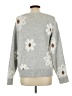 Unbranded Floral Silver Cardigan Size L - photo 2