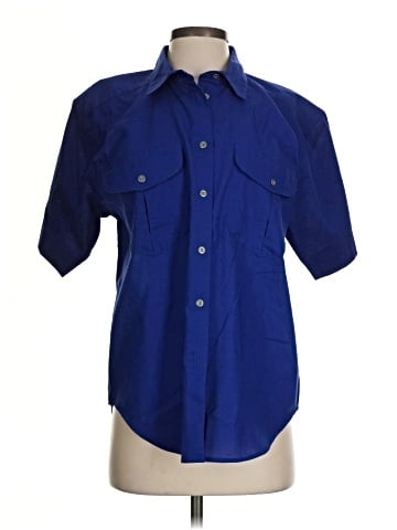 Karen Scott Short Sleeve Blouse (view 1)