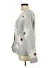 Unbranded Floral Silver Cardigan Size L - photo 5