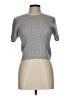 Pink Rose Gray Short Sleeve Turtleneck Size L - photo 1