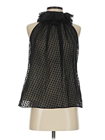Milly Sleeveless Silk Top (view 1)