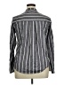 Unbranded Stripes Gray Long Sleeve Button-Down Shirt Size XL - photo 2