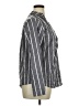 Unbranded Stripes Gray Long Sleeve Button-Down Shirt Size XL - photo 4