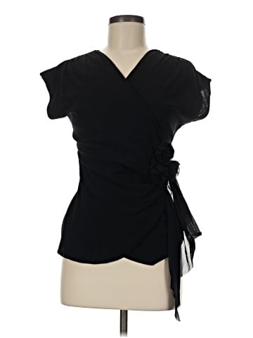 New York & Company Short Sleeve Blouse (view 1)