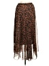 Unbranded Animal Print Brown Casual Skirt Size M - photo 2