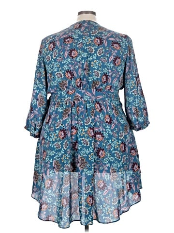 Torrid 3/4 Sleeve Blouse (view 2)