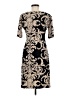 Connected Apparel Paisley Black Cocktail Dress Size 6 (petite) - photo 2
