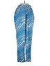 Team Apparel Print Blue Casual Pants Size S - photo 1