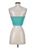 Shein Teal Tube Top Size 4 - photo 2