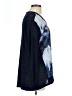 DressBarn 100% Polyester Print Blue Pullover Sweater Size L - photo 4